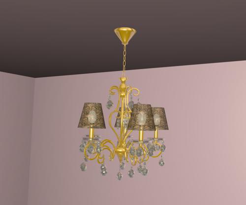 Crystal chandelier preview image